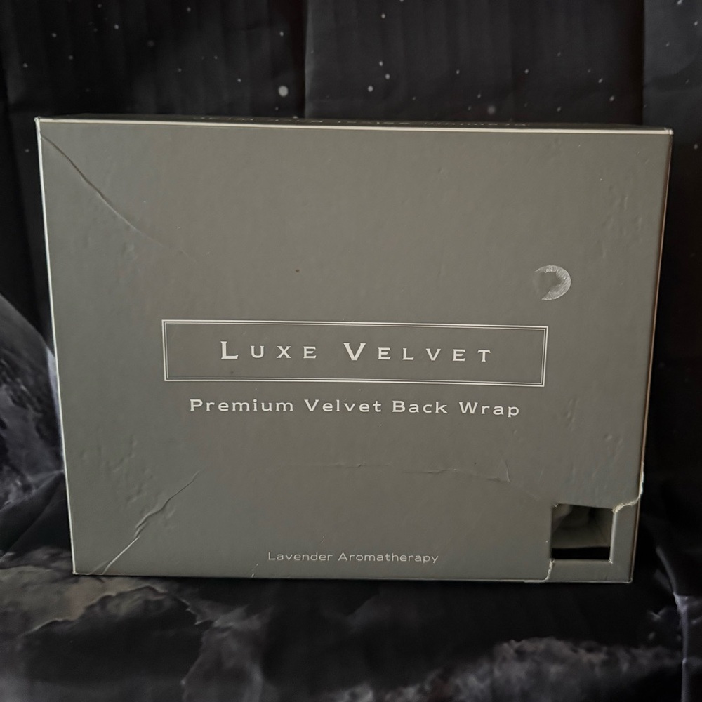 Luxe Velvet Premium Back Wrap